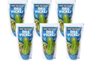 Van Holten's Pickles - Jumbo Dill Pickle-In-A-Pouch – 6er-Pack