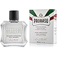 Proraso Aftershave Balm For Sensitive Skin, 100ml, Alcohol-Free Post Shave Balm with Oat and Green Tea Soothes and Protects Skin, Made in Italy, White