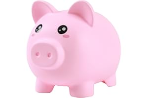 I-TOTAL® - Tirelire drôle décoratif/Porte-Monnaie en Plastique (Pig)