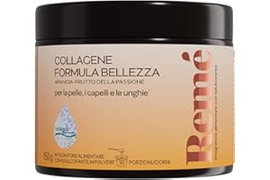 Remé Collagene in Polvere con VERISOL® - 2500 mg Idrolizzato di collagene ad Alta Potenza per dose da 5 g - Formulato con Vitamine C, D e A, Biotina e Zinco - Senza Zuccheri Aggiunti - 30 Porzioni