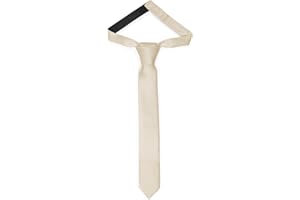 Ladeheid Corbata para niños para chicos - Aspecto elegante mate, Pre-atada con cierre autoadherente, Perfecta para ocasiones especiales - Corbata de clip estilosa tamaño 31cm x 4cm TKM