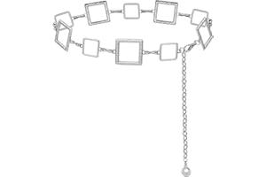 LIMHOO Metal Waist Chain for Women Body Belly Belt Chain Belt for Dress Vest Jeans