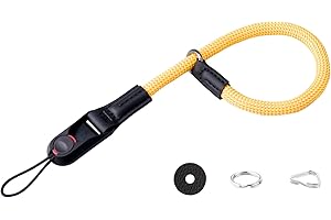 VKO Pasek na nadgarstek do aparatu, szybkie odpinanie, dla mężczyzny, kobiety, fotografów, lina wspinaczkowa, aparat, opaska na nadgarstek, sznurek, do lustrzanek, cyfrowych aparatów bezlusterkowych