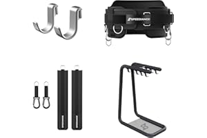 ‎SPEEDIANCE Speediance Zubehör-Set – Barbell Hooks, Exercise Belt, Extension Straps & Accessories Dock, Trainingskit mit Aufbewahrung