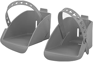 POLISPORT 8634400006 – Replacement Footrest + Straps for Bubbly Maxi Chair Model in Silver