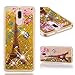 Produktbild Huawei Mate 10 lite / Honor 9i Hülle,Huawei Nova 2i Hülle,Huawei Maimang 6 Hülle,Roreikes Luxus Flüssig Treibsand Schutzhülle Quicksand Tasche Transparent Silikon Weich TPU Stoßdämpfung Kristall Bumper Smartphone Cover Mode Bling Cute Original Handyhülle fürHuawei Mate 10 lite Durchsichtig Case 5.9 Zoll