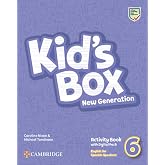 Kid's Box New Generation English for Spanish Speakers Level 6 Activity Book with Home Booklet and Digital Pack (2023)