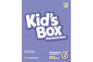 Kid's Box New Generation English for Spanish Speakers Level 6 Activity Book with Home Booklet and Digital Pack (2023)
