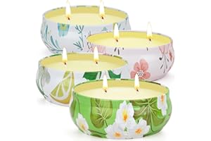 LDUMODUW Grande bougie à la citronnelle pour l'extérieur, 300 heures, avec 2 mèches, en cire de soja naturelle, bougies parfumées à la citronnelle, pour jardin, patio, pique-nique, terrasse, fête