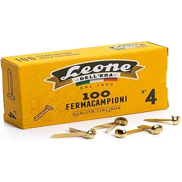 200 Fermacampioni Piccoli In Metallo - Fermafogli Rotondi, Per Scrapbooking E Decorazioni | Oro - Foto 5