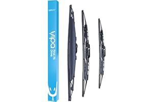 VIPA CAR PARTS Vipa Wiper Blade Set fits: BMW X5 E53 SUV May 2000 to Dec 2006
