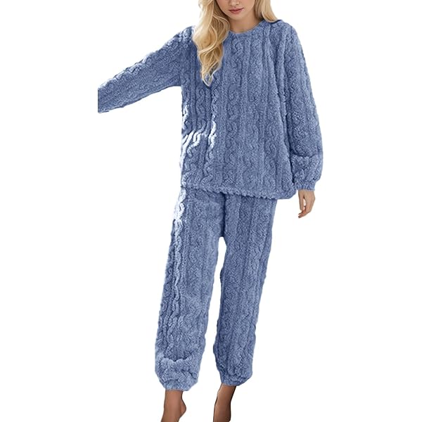 Winterpyjamaset koraalfleece oversized voor dames, nachtkleding van dik flanel, warm huislinnen voor koppels voor heren, voor binnen en buiten kleding dames, grijs, L Winterpyjamaset koraalfleece oversized voor dames, nachtkleding van dik flanel, warm huislinnen voor koppels voor heren, voor binnen en buiten kleding dames, grijs, L
