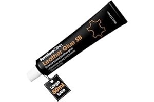 FURNITURE CLINIC Leather Glue - Solvent Based – Professional Strength – Strong, Quick Drying & Very Flexible - Used for Repairing Leather & Vinyl