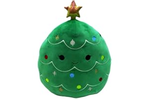 JAZWARES Squishmallows Peluche l'arbre de Noël 19 cm – Squishmallow Original 2024