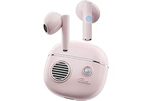 KOOGMOON Słuchawki Bluetooth 5.3: słuchawki douszne bezprzewodowe – 3D stereo HiFi Wireless Earbud – słuchawki Bluetooth z redukcją szumów połączeń – bezprzewodowe słuchawki sportowe USB-C szybkie