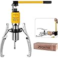 PROFFIX 30 Ton Hydraulic Puller, Hydraulic Gear Puller, Bearing Wheel hub Removal, 3 jaw Pulling Separator, Pump Oil Tube Drawing Machine (30T 400 mm Diameter, 50 mm Stroke) (10Ton)