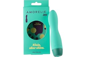 AMORELIE Joy – Mini-Vibrator Shine | Wasserfest Wiederaufladbar aus Silikon & ABS