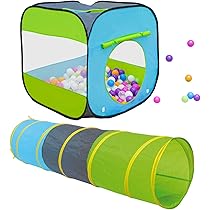 ZimiTeda Bällebad Mit Basketballkorb - Klappbar Für Indoor & Outdoor