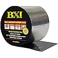 BXI Flashing Roll Tape Membrane, Thick Waterproof Patch Seal Tape, Self-adhesive SBS Modified Rubberized Asphalt, Deck Seam Joist Leak Sealant for Roof Window Gutter Repair (1 roll of 10m, 15cm Wide)