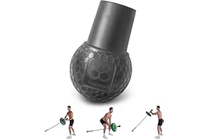 HXD-ERGO Mina terrestre para Barra, Accesorio Antideslizante para Barras olímpicas de 2 Pulgadas, Accesorios portátiles de Gimnasio en casa para Parte Superior del Cuerpo