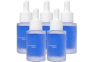 ORGRUL Fleava, peptide di rame avanzato per donne e uomini, Fleava Hair Growth Serum for Women Men, siero per la crescita dei capelli delle pulci, peptidi di rame Fleava per capelli, 30ml (5PC)