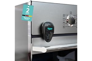 HOMERY Backofen Kindersicherung [2 Stück] Ofen Kindersicherung & Kindersicherung Herd, hitzebeständige Backofentür Sicherung zum Kleben – Backofen Sicherung Baby, Herdschutz Kinder, rückstandslos entfernen