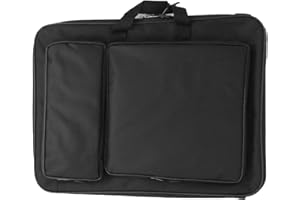 TOPHOMER 8K Art Portfolio Funda portátil para Tablero de Dibujo, Bolsa de Transporte de Arte Impermeable, Mochila de Arte para Cuaderno de bocetos, Bloc de bocetos, Bolsa de Almacenamiento Bolsa de Hombro