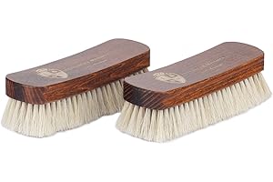 LANGER & MESSMER EXKLUSIVE SCHUHMODE HEIDELBERG Langer & Messmer kit de 2 brosses à lustrer - le soin idéal pour vos chaussures