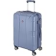 WENGER, Cote D' Azure Medium Hardside Check-in Suitcase, 64 litres, Blue, 612762, Swiss Designed