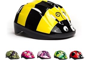 3StyleScooters Kids Bike Helmet for Age 3-7 - SafetyMax Skating, Skateboarding Safety Helmets for Girls, Boys, Children, Toddler Protection - EN1078 Safety Standard Approved - 2-Year Warranty