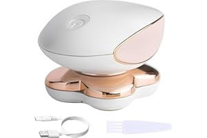 REFEIN Upgrade Electric Lady Shaver, Cordless Women Razor Painless Bikini Razor, Rechargeable Women Hair Remover, Waterproof Female Shaver with Cleansing Brush, Hair Trimmer Removal for Legs Body Face Lips