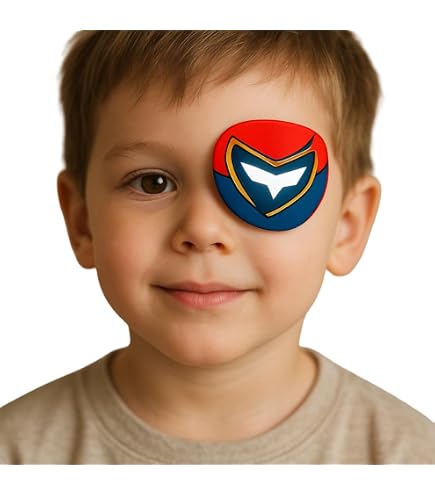 50 Patchs Oculaires Thème Ninja Pour Amblyopie - Traitement Œil Paresseux Enfant