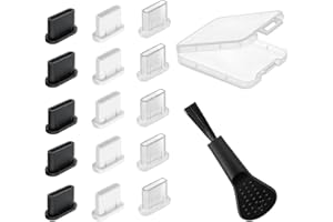 NEODTX USB C Staubschutz Stöpsel 15Pcs SilikonhüLle USB 3.1 Typ C Port Für Meiste Typ-C Handy Tablet Zubehör iPhone 15 16 pro max Redmi Samsung Galaxy Motorola USB C Schutzkappe