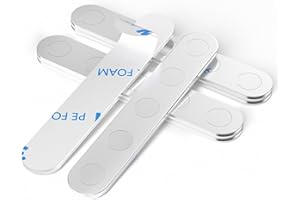 BKSAI Imanes Adhesivos Iman Adhesivo No se Rompen Fácilmente Potentes Imanes Neodimio Iman Juego de Magnético Tiras para para Refrigerador (6, N52 -Sujete 1500G)