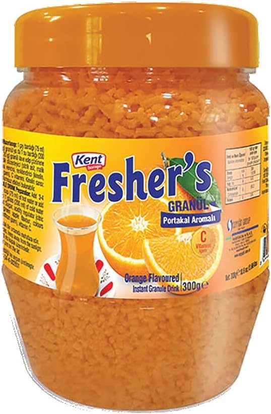 Fresher's Portakal Aromalı Granül İçecek 300 Gr