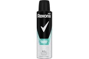 ‎REXONA Rexona Men Anti Transpirant Spray Marine Fresh Deospray schützt 48 Stunden gegen Körpergeruch und Achselnässe 150 ml