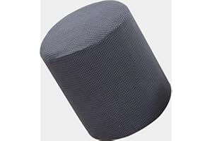 HOOWARM Elástica Funda Otomana Cuadrado/Redonda Funda De Puff Taburete Cubo De 40x40/45x45 Funda Para Reposapiés Cubierta Polvo Otomana Taburete Sofá Protector Retirable Lavable ( Color : A13 , Size : 45x45cm