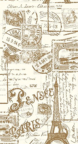 Livingwalls panel autoadhesivo Pop Up Panel beige marrón 2,50 m x 0,35 m 942242