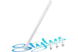 YISH Lápiz para iPad 2018-2025: Rechazo de Palma, Sensibilidad a la Inclinación y Magnético - Pencil Compatible con iPad 11.ª/10.ª/9.ª/8.ª/7.ª/6.ª Gen, Air 3/4/5 M2/M3, Mini 5/6, Pro 11"/12.9" M4