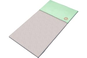 GuineaDad Delineador de Ojos C&C tamaño 2x3, Verde mar | Forros de vellón de Conejillo de Indias | Ropa de Cama de Conejillo de Indias | Manga de Bolsillo de madriguera | Absorbente