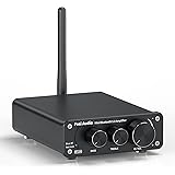 Fosi Audio BT10A Amplificateur Audio Stéréo Bluetooth 5.0 Récepteur 2 Canaux Classe D Mini Amplificateur Hi-Fi Intégré Pour H