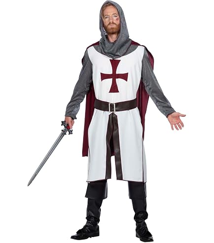 Costume Carnaval Chevalier Costume Chevalier Enfant Widmann - Prince Médiéval Avec Cape Et Capuche - Taille 140 Cm - Pour Carnaval Et Fêtes Costume Prince Roi