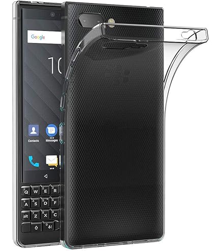 Kwmobile Case Compatible With BlackBerry KEYtwo LE (Key2 LE) Case - Soft Slim Protective TPU Silicone Cover - Black Matte - Foto 5
