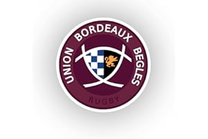 France Blasons Union Bordeaux begles Rugby Sticker, Autocollant, Plusieurs Tailles
