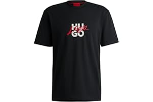 HUGO Laze T-Shirt Ropa de Estar por casa_Camiseta Hombre