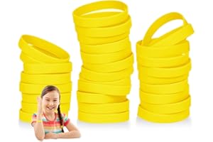 THXIY 7'' Silicone Wristbands for Kids Teens, Sports Wholesale Rubber Bracelets for Events, Party Teacher Supplies Boys Gilrs Education Activities