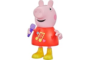 Peppa Pig Plauder- & Singspaß Peppa Puppe, Rosa, 20 cm