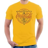 Coca-Cola Young Men's Iconic Logo in Four Colors T-Shirt Shirt, Charcoal Heather, X-Large