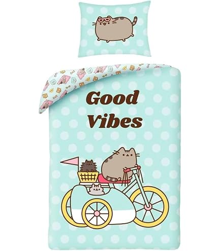 Serviette De Bain Pusheen 100% Coton – 75 X 150 Cm, Motif Chat Mignon, Qualité Velours
