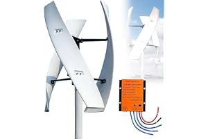 16000W 20000W Vertical Axis Wind Turbine Kit for Home - Powerful Grid-Tied Generator with Controller, Efficient Renewable Energy for Sustainable 12V 24V 24V 220V Power Generation(20000W,220V)